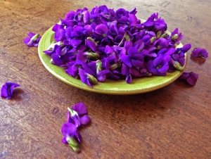 plate-of-violets